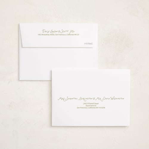 This is a confetti petite birth announcements with standard by Rina Ozum called scandi folk printing on signature in petite