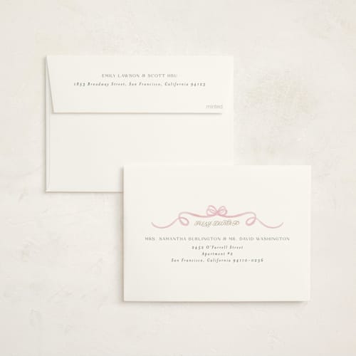 This is a ballet slipper foil stamped baby shower invitations with foil pressed by Jenna Holcomb called swan princess printing on signature in standard
