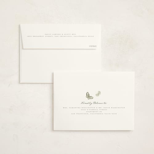 This is a sage baby shower invitations with standard by Petra Kern called adventure printing on signature in standard