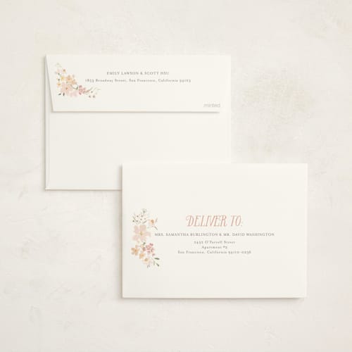 This is a carnation baby shower invitations with standard by Itsy Belle Studio called storybook printing on signature in standard
