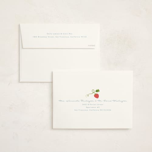 This is a blueberry baby shower invitations with standard by Hudson meet Rose called berry sweet printing on signature in standard