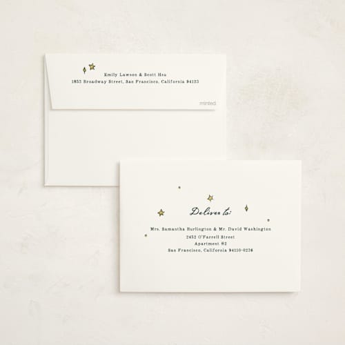 This is a grass baby shower invitations with standard by Pati Cascino called hot balloon printing on signature in standard