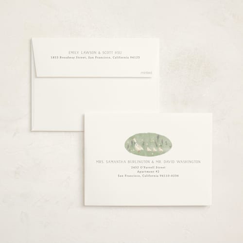 This is a cream baby shower invitations with standard by Kiersten Garner called cottage baby printing on signature in standard