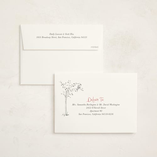This is a petal baby shower invitations with standard by Teju Reval called winter toile printing on signature in standard