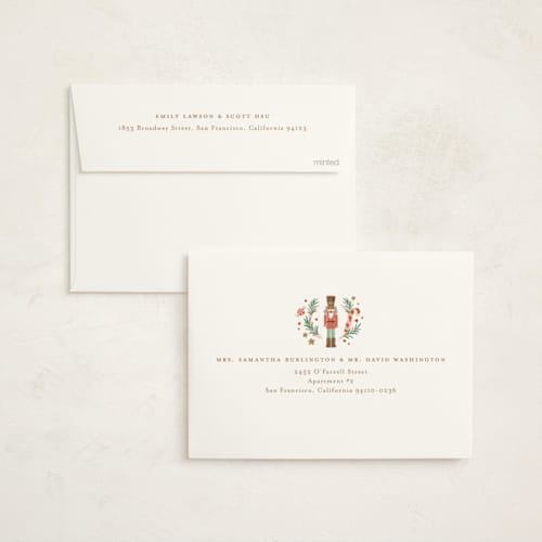This is a petal baby shower invitations with standard by Jennifer Wick called little sugar plum printing on signature in standard