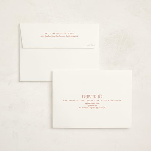 This is a peach baby shower invitations with standard by Simona Camp called vintage garden printing on signature in standard