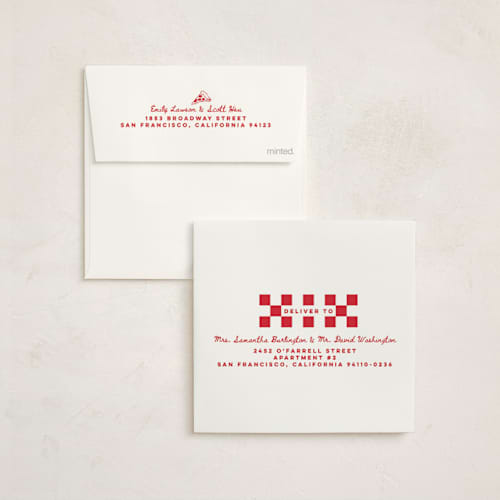This is a marinara baby shower invitations with standard by Madhvi Samimi called special delivery pizza printing on signature in standard