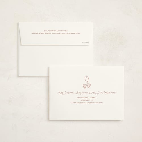 This is a sakura baby shower invitations with standard by Ani Somi called perfect matcha printing on signature in standard