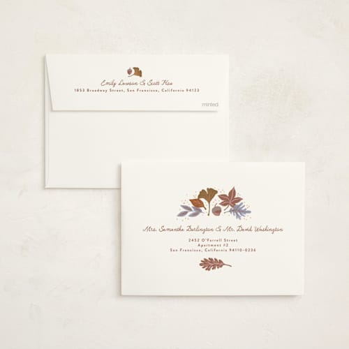 This is a latte baby shower invitations with standard by Alethea and Ruth called fall in love printing on signature in standard