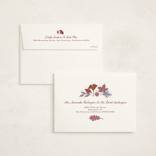 This is a cerise baby shower invitations with standard by Alethea and Ruth called fall in love printing on signature in standard
