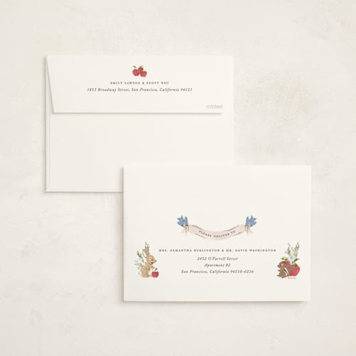 This is a blue skies baby shower invitations with standard by Erin L. Wilson called disney's snow white someday printing on signature in standard