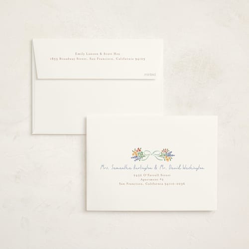 This is a seafoam baby shower invitations with standard by Jennifer Wick called petite corners printing on signature in standard