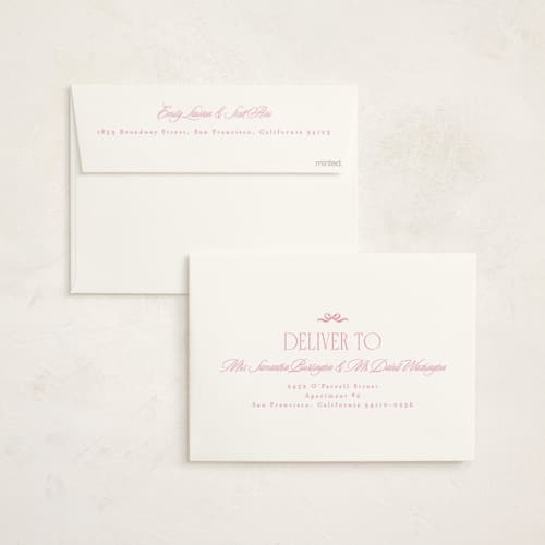 This is a taffy baby shower invitations with standard by Kristie Kern called la patisserie printing on signature in standard