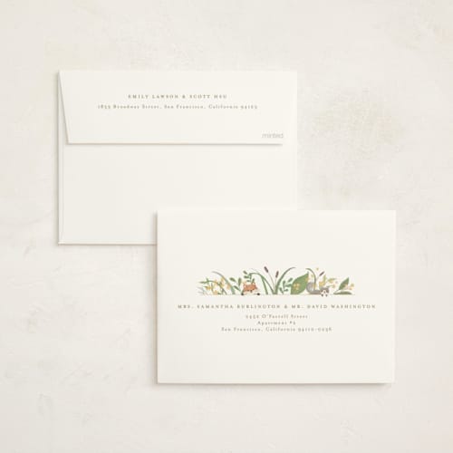 This is a mint baby shower invitations with standard by Jennifer Wick called storybook printing on signature in standard