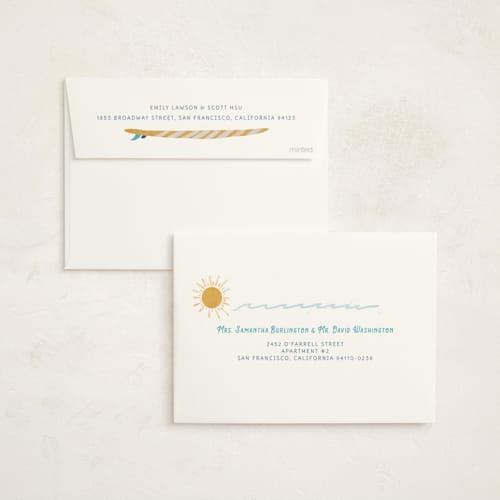 This is a sun baby shower invitations with standard by Jenna Holcomb called baby on board printing on signature in standard