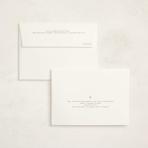 This is a natural rainbow baby thank you cards with standard by Sierra Lee called soft strips printing on strathmore in standard