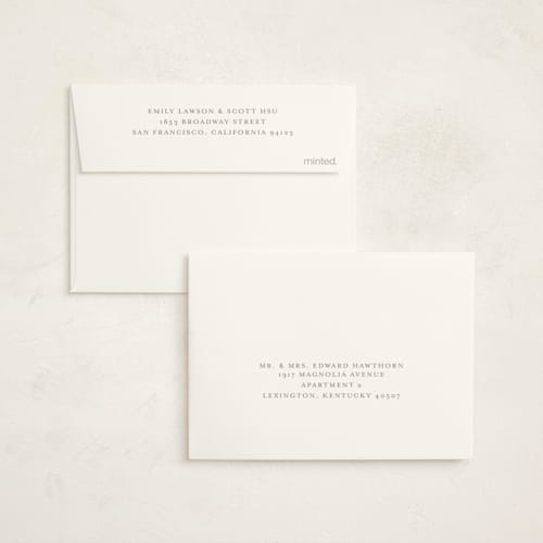 This is a milk baby thank you cards with standard by Gwen Bedat called baby safari printing on strathmore in standard
