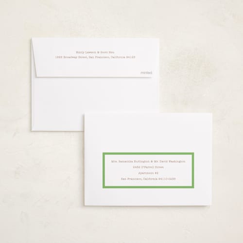 This is a cerulean birth announcements with standard by Baumbirdy called photo booth printing on recycled smooth signature in standard