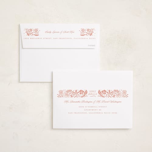 This is a sweet birth announcements with standard by Erin German called storybook printing on recycled smooth signature in standard