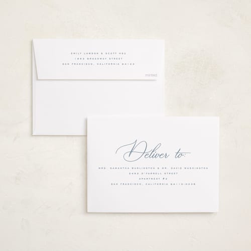 This is a sky birth announcements with standard by Blustery August called welcome baby printing on signature in standard