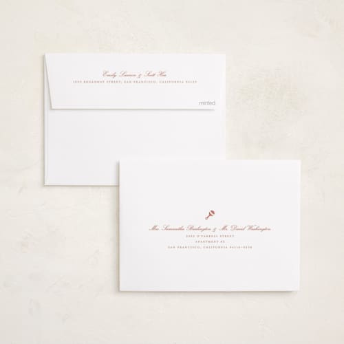 This is a ballet slipper birth announcements with standard by Stacey Meacham called engraved printing on recycled smooth signature in standard