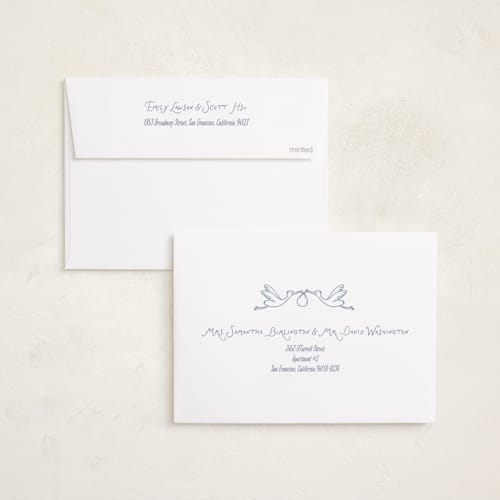 This is a neptune birth announcements with standard by Rina Ozum called our little miracle printing on recycled smooth signature in standard