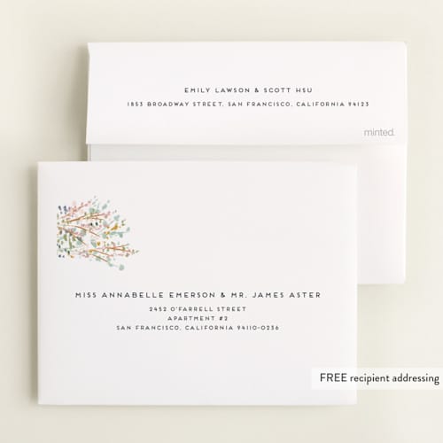 This is a tangerine birth announcements with standard by Petra Kern called life is everywhere printing on signature80 in booklette