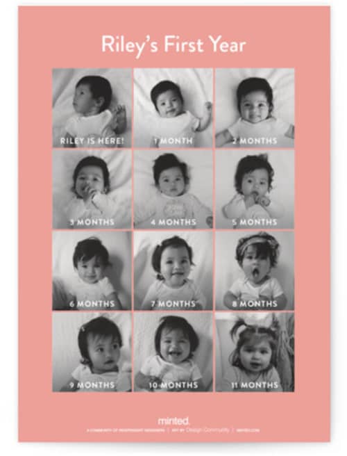 This is a strawberry kids birthday invitations with foil pressed by Annie Holmquist called sweet unicorn printing on signature in standard