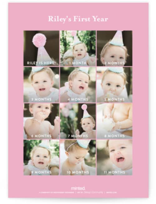 This is a cotton candy kids birthday invitations with foil pressed by Karidy Walker called magical unicorns printing on signature in standard