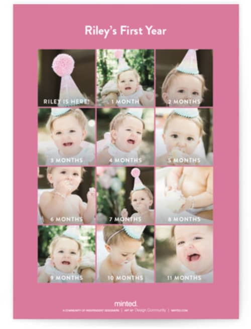 This is a candy kids birthday invitations with foil pressed by Katie Zimpel called galaxy rainbow printing on signature in standard