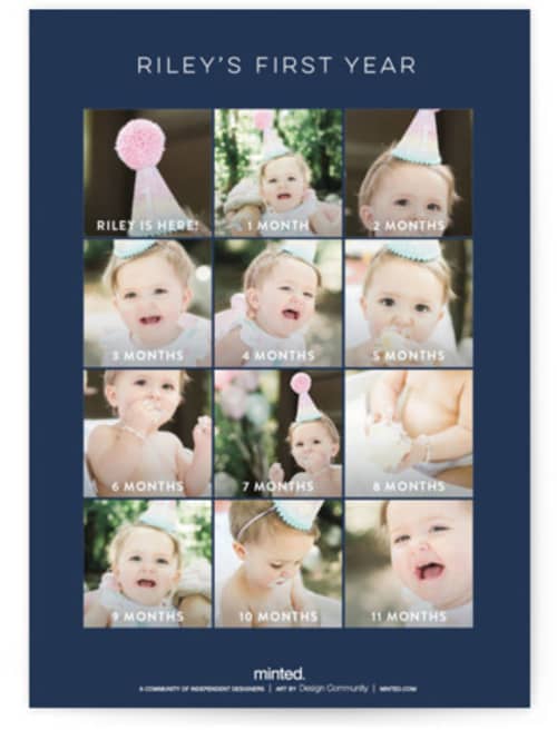This is a midnight kids birthday invitations with standard by peetie design called space age printing on signature in standard