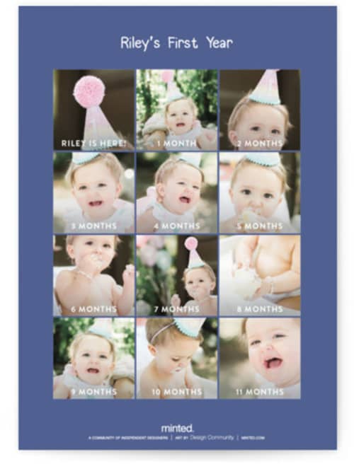 This is a blueberry kids birthday invitations with standard by Kelly Watkins called tumbling party printing on signature in standard