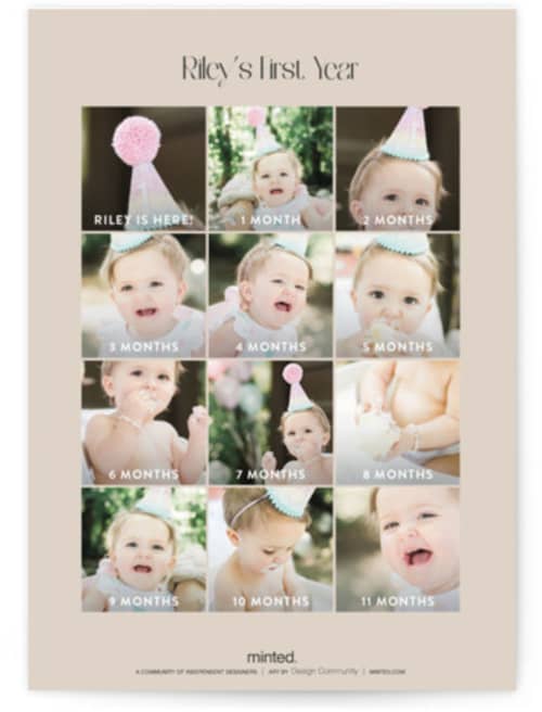 This is a pudding kids birthday invitations with standard by Cass Loh called pastel pumpkins printing on signature in standard
