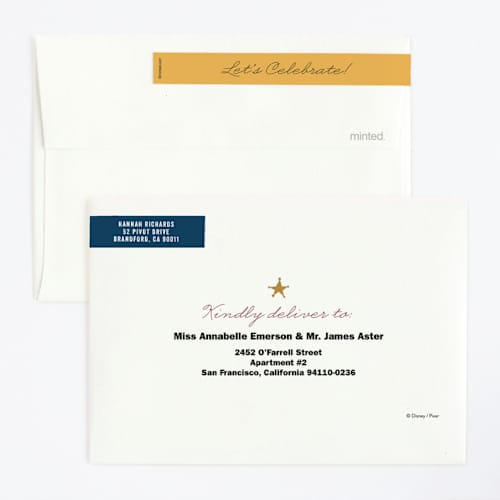 This is a rustic kids birthday invitations with standard by Oma N. Ramkhelawan called disney and pixar's howdy woody printing on signature in standard