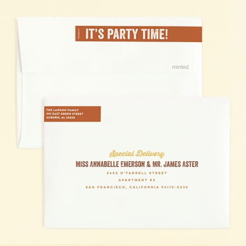 This is a pearl kids birthday invitations with standard by Jessie Steury called disney and pixar's tow-riffic mater printing on signature in standard