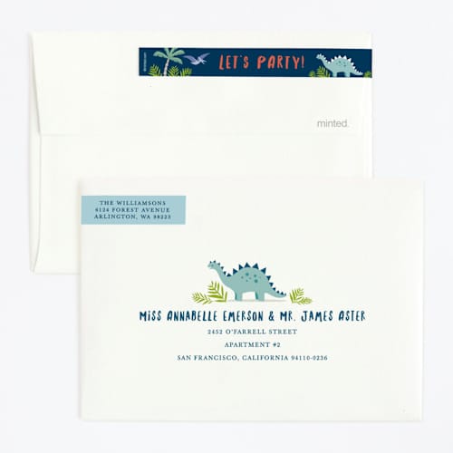 This is a atlantic kids birthday invitations with standard by Karidy Walker called volcano blast printing on signature in standard