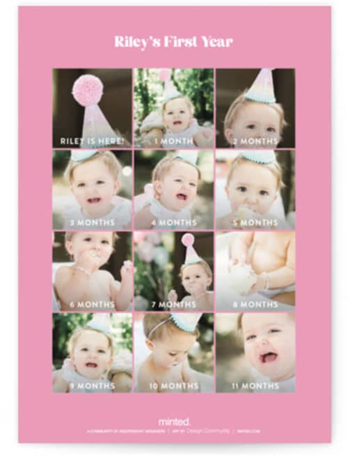 This is a peony kids birthday invitations with standard by Annie Holmquist called disney's minnie mouse confetti printing on signature in standard