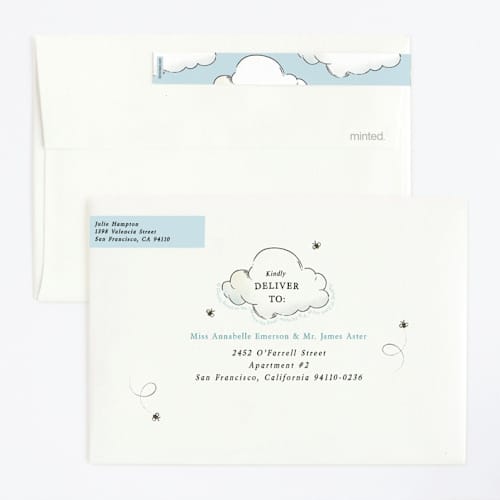 This is a sky kids birthday invitations with standard by Becky Nimoy called disney's winnie the pooh in the wood printing on signature in standard
