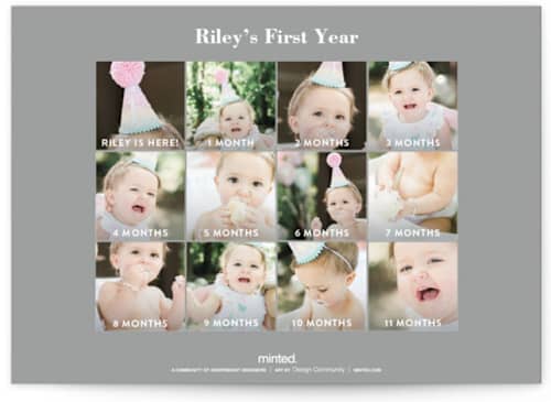 This is a cloud kids birthday invitations with standard by Susan Asbill called onederful printing on signature in standard