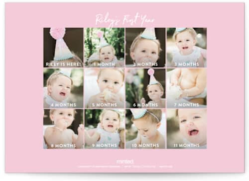 This is a cotton candy kids birthday invitations with standard by Beth Murphy called bobbing beachball printing on signature in standard