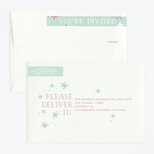 This is a frost kids birthday invitations with standard by Bethany Anderson called this is one printing on signature in standard