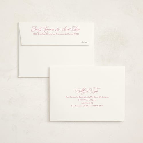 This is a peony kids thank you cards with foil pressed by Megan Davis called picnic printing on strathmore in standard