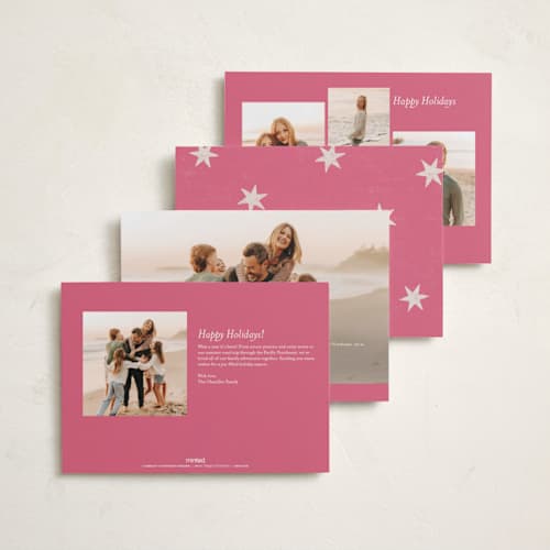 This is a candy photo christmas cards with standard by Kercia Jane called inky joy printing on recycled smooth signature in standard