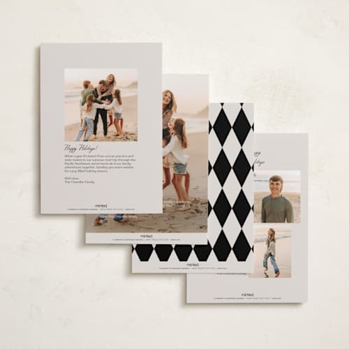 This is a cookie dough photo christmas cards with standard by Ashlee Townsend called the inbetween printing on recycled smooth signature in standard