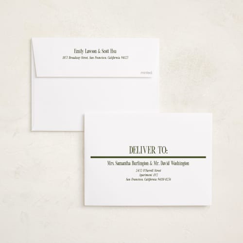 This is a pine photo christmas cards with standard by Maja Cunningham called timeless stripe printing on recycled smooth signature in standard
