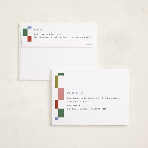 This is a punch photo christmas cards with standard by Pixel and Hank called joy collage printing on recycled smooth signature in standard