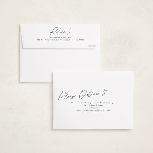 This is a forest photo christmas cards with standard by Jackie Crawford called top script note printing on recycled smooth signature in standard