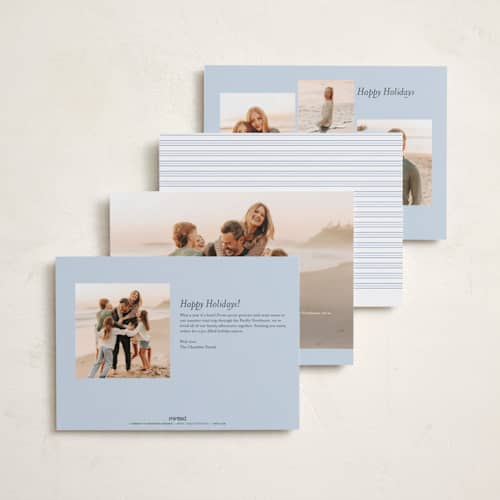 This is a frost photo christmas cards with standard by Alston Foster called christmas glory printing on recycled smooth signature in standard