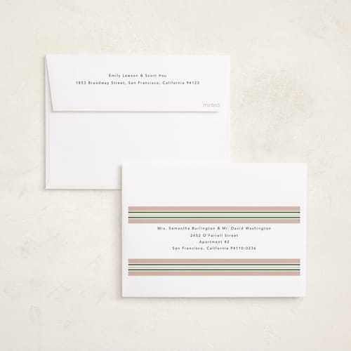 This is a sugar plum photo christmas cards with standard by Morgan Kendall called viewfinder printing on recycled smooth signature in standard