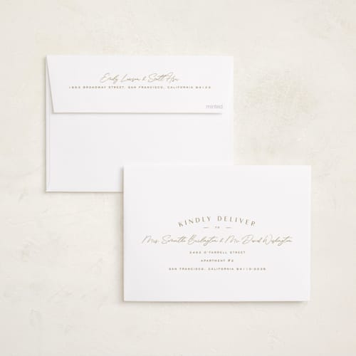 This is a sand photo christmas cards with standard by Michelle Taylor called modern trio printing on recycled smooth signature in standard